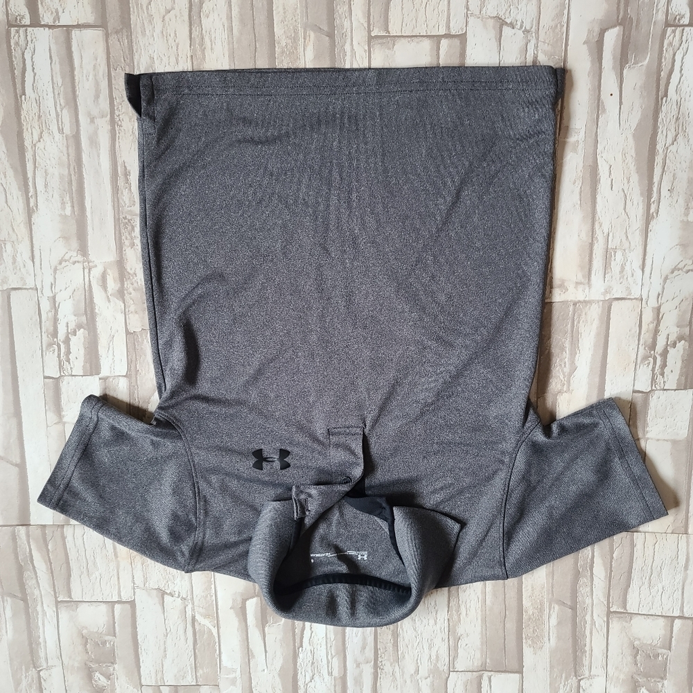Under armour gray polo
